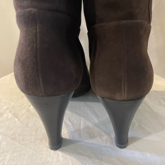 Gucci Suede Mud Calf Boots - Picture 6 of 9